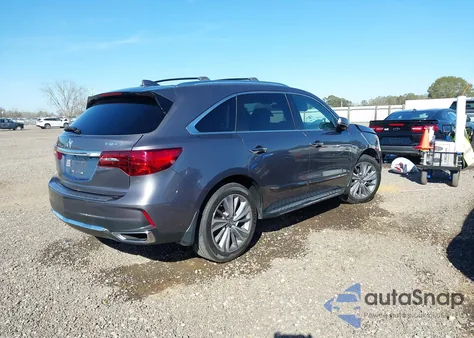 2018 Acura Mdx Technology Package Acurawatch Plus Pkg из США, поврежденный, VIN 5J8YD3H54JL001145